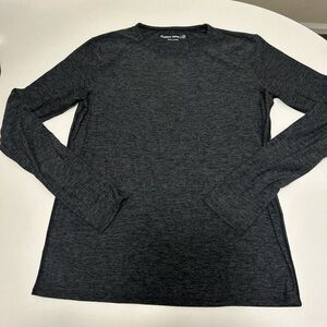 Outdoor Voices women’s CloudKnit charcoal grey long sleeve top size XS NWOT